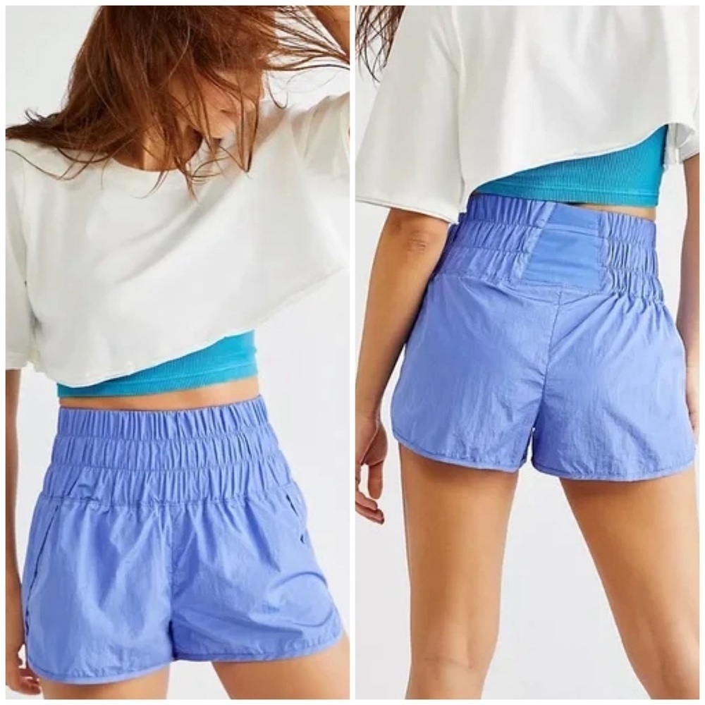 Free people movement “the way home” activewear lined shorts
